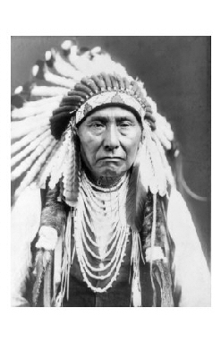 Edward S. Curtis, American photographer: Chief Joseph, Nez Perce